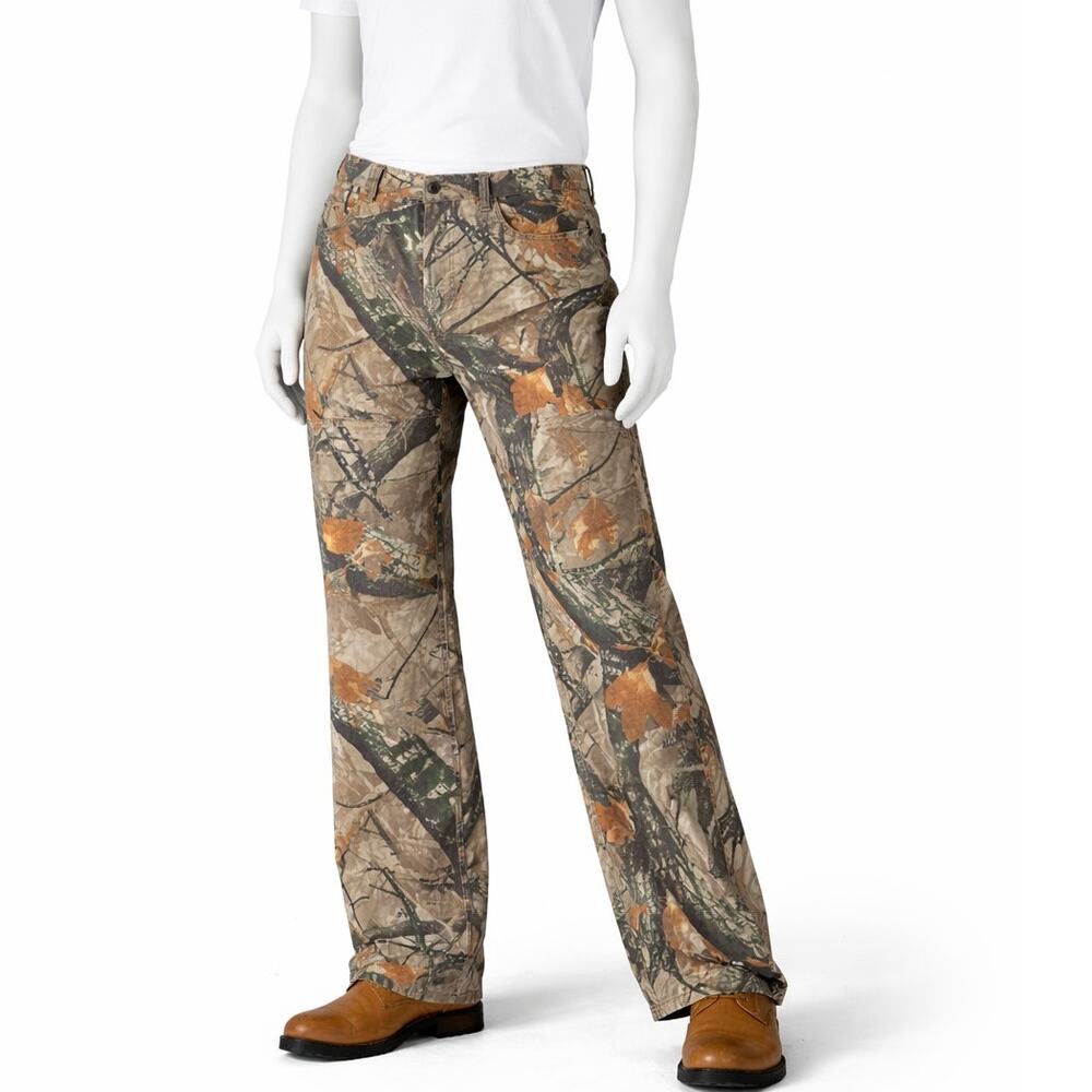 Wrangler RealTree Camo Pants Mens 36x30 Hunting Outdoor Workwear y2k tactical
